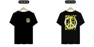 Nome do produto Camiseta Peace, Love, Unity