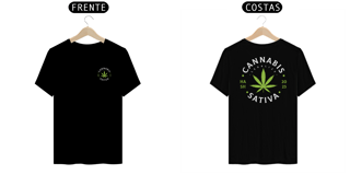 Nome do produto Camiseta Sativa Legalize [Linha Premium]