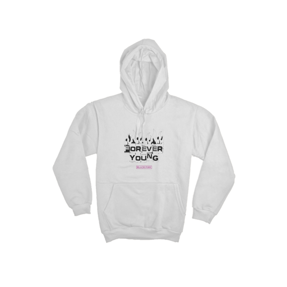 Moletom Canguru Forever Young Blackpink 