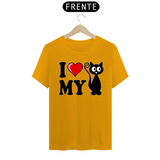Nome do produto Camiseta i Love My Cat