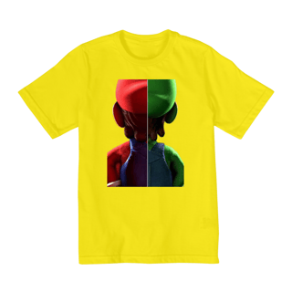 Nome do produto Camiseta Infantil Mario e Luigi
