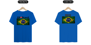 Nome do produto Camiseta Eu Amo Brasil Cores Clara
