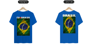 Nome do produto Camiseta EU AMO BRASIL Cores Escuras