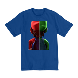 Nome do produto Camiseta Infantil Mario e Luigi