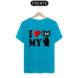 Nome do produto Camiseta i Love My Cat