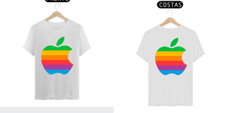 Nome do produto Camiseta Apple Multi Colors