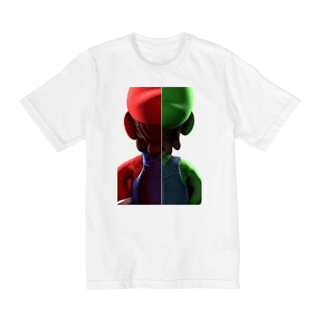 Nome do produto Camiseta Infantil Mario e Luigi