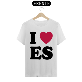 Nome do produto Camiseta Amo ES