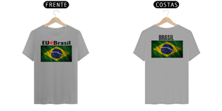 Nome do produto Camiseta Eu Amo Brasil Cores Clara