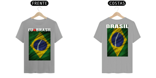 Nome do produto Camiseta EU AMO BRASIL Cores Escuras