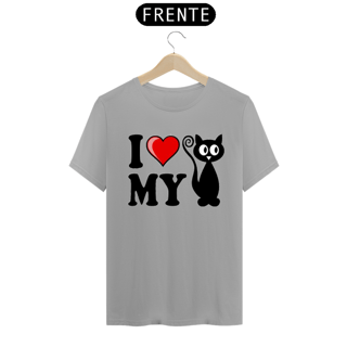 Nome do produto Camiseta i Love My Cat