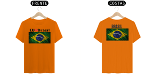 Nome do produto Camiseta Eu Amo Brasil Cores Clara
