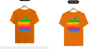 Nome do produto Camiseta Apple Multi Colors