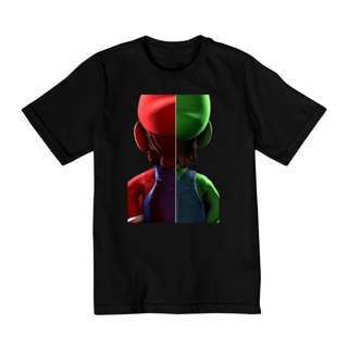 Nome do produto Camiseta Infantil Mario e Luigi