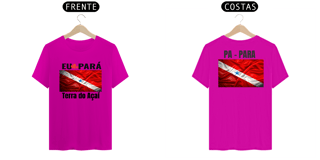 Nome do produto Camiseta Eu amo Pará CORES CLARA
