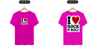 Nome do produto Camiseta I Love Rock 