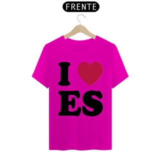 Nome do produto Camiseta Amo ES