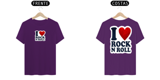 Nome do produto Camiseta I Love Rock 