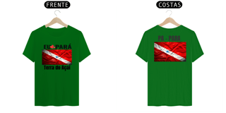 Nome do produto Camiseta Eu amo Pará CORES CLARA