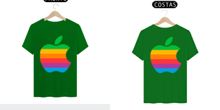 Nome do produto Camiseta Apple Multi Colors