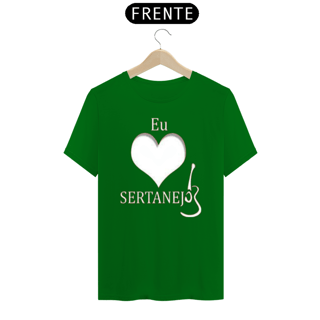 Nome do produto Camisetas Eu Amo Sertanejo