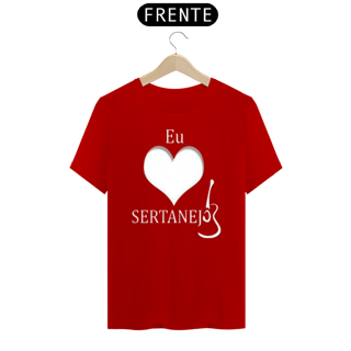 Nome do produto Camisetas Eu Amo Sertanejo