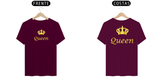Nome do produto Camiseta Coroa Queen