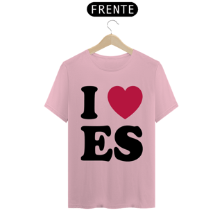 Nome do produto Camiseta Amo ES