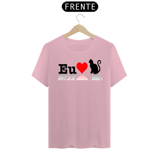 Nome do produto Camiseta Eu Amo Gato