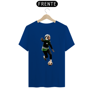 Nome do produto Camiseta - Bob Marley Futebol Bola no Gol
