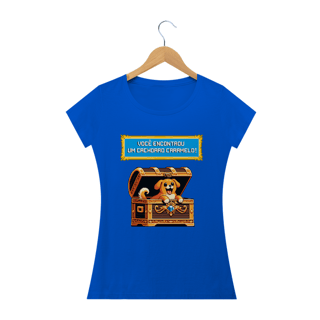 Nome do produto Camiseta  Baby Long - Cachorro Caramelo