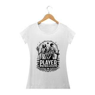 Nome do produto Camiseta Baby Look - Player Partner 4 Ever