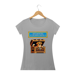 Nome do produto Camiseta  Baby Long - Cachorro Caramelo