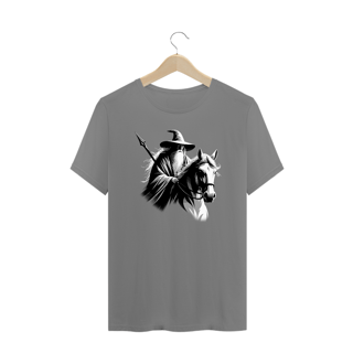 Nome do produto Camiseta Plus Size Unisex - LOTR Shadowfax
