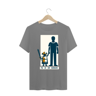 Nome do produto Camiseta Plus Size - Pai De Um Bárbaro