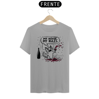Nome do produto Camiseta - My House My Rules!