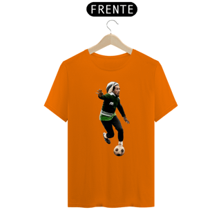 Nome do produto Camiseta - Bob Marley Futebol Bola no Gol