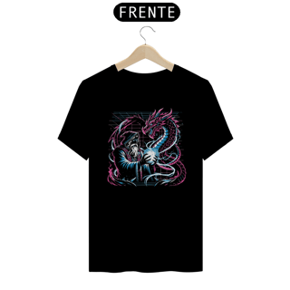 Nome do produto Camiseta - Mago e Dragão Neon