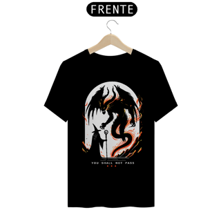 Nome do produto Camiseta - LOTR You Shall Not Pass Minimal