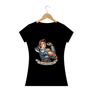 Nome do produto Camiseta  Baby Long - We Can Do It Too!