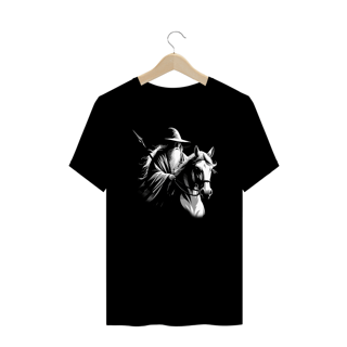 Nome do produto Camiseta Plus Size Unisex - LOTR Shadowfax