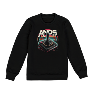 Nome do produto Moleton Fechado - Anos 80 Gamer