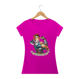 Nome do produto Camiseta  Baby Long - We Can Do It Too!