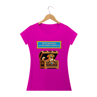 Nome do produto Camiseta  Baby Long - Cachorro Caramelo