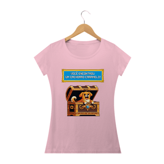 Nome do produto Camiseta  Baby Long - Cachorro Caramelo