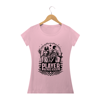 Nome do produto Camiseta Baby Look - Player Partner 4 Ever