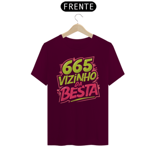 Nome do produto Camiseta - 665 Vizinho da Besta
