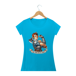 Nome do produto Camiseta  Baby Long - We Can Do It Too!