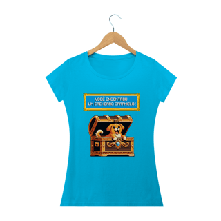 Nome do produto Camiseta  Baby Long - Cachorro Caramelo