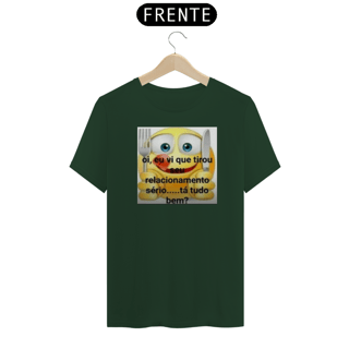 Nome do produto Camiseta oi vi que tirou o relacionamento sério